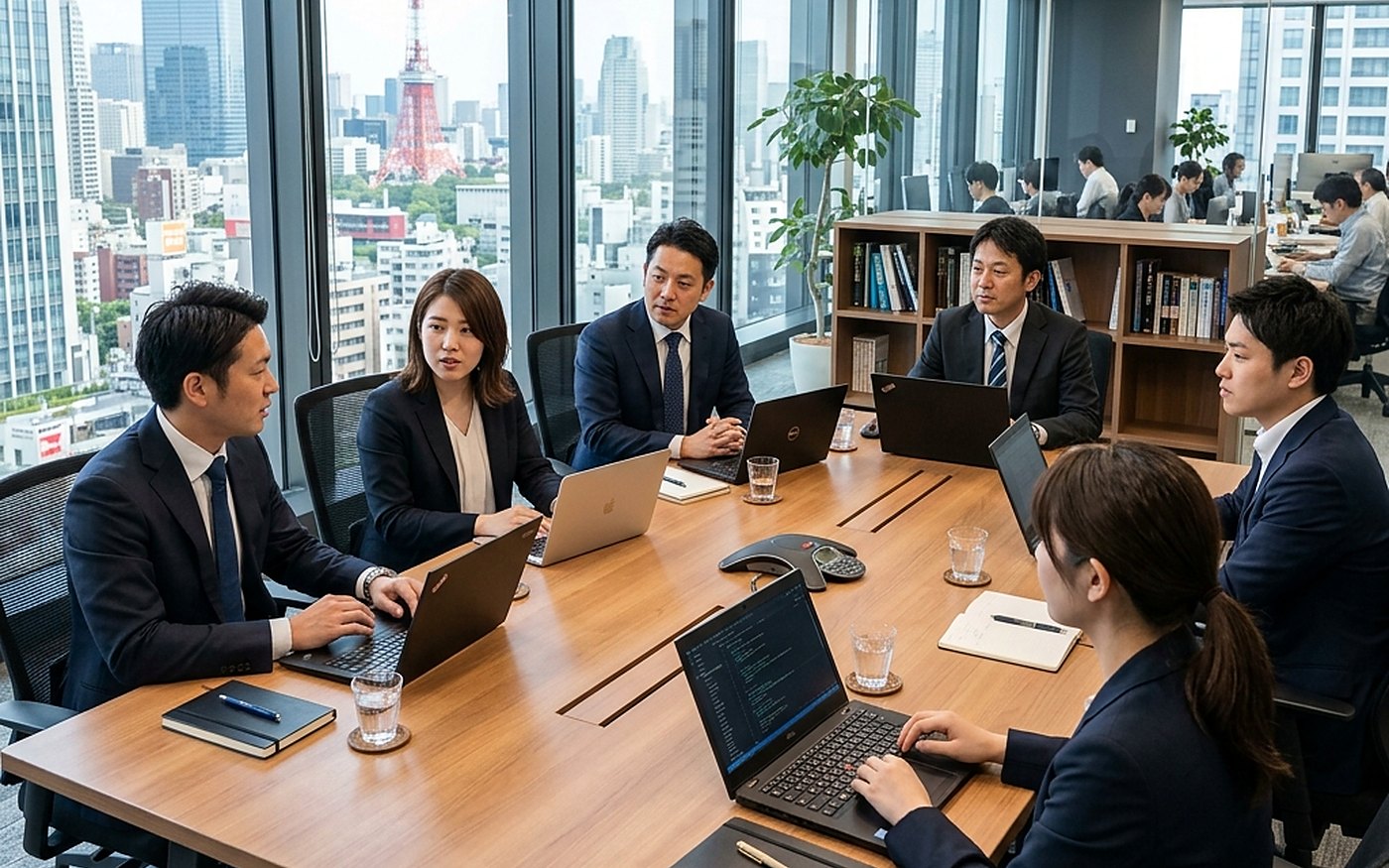 社内IT環境と業務改善の打ち合わせ
